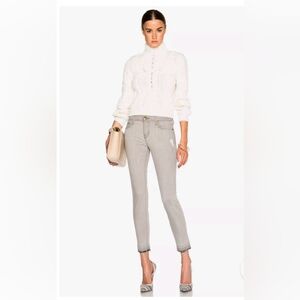 Current/Elliot The Stiletto Skinny Ankle Dillon Jeans with Raw Hem - Size 30